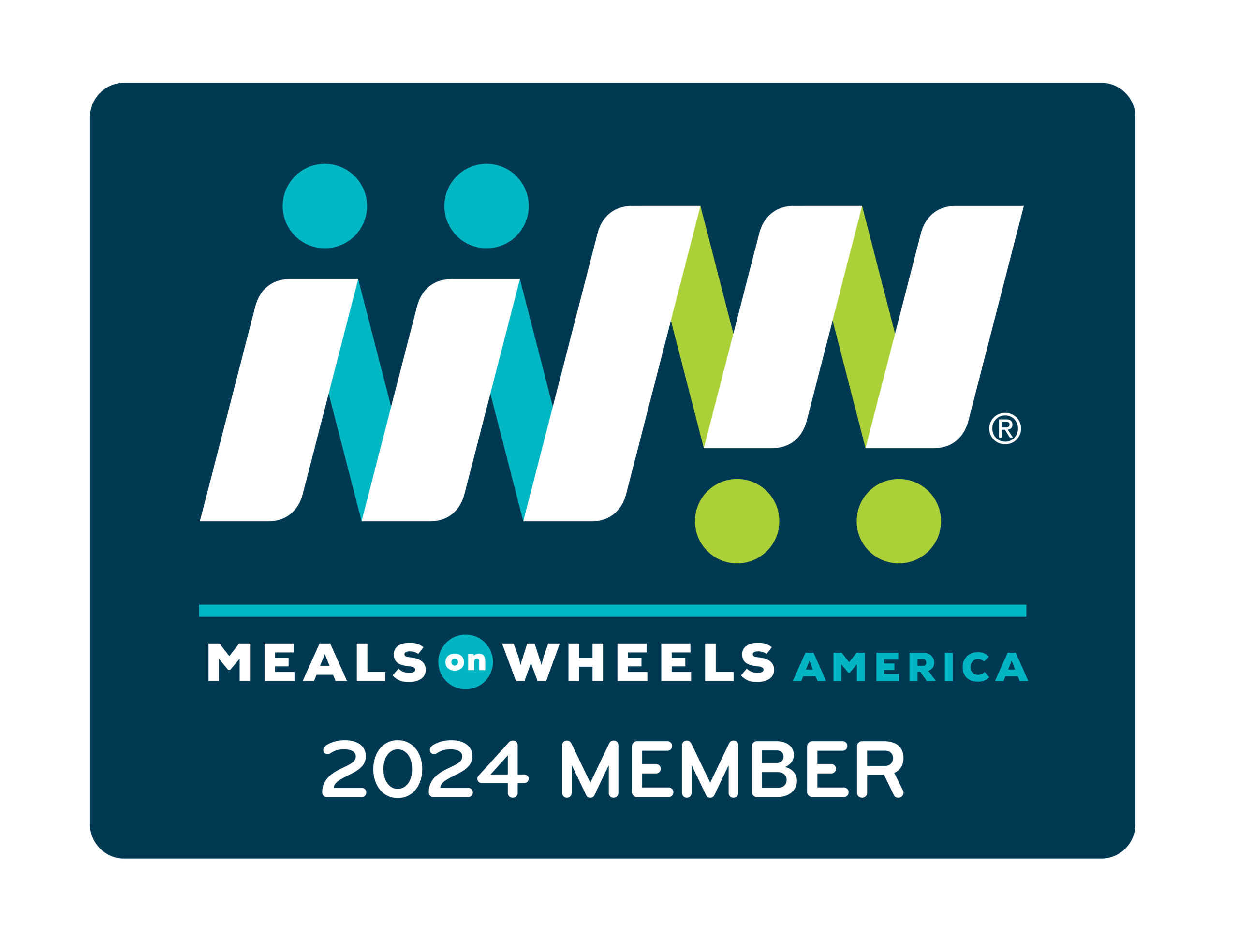 Meals on Wheel Member Badge